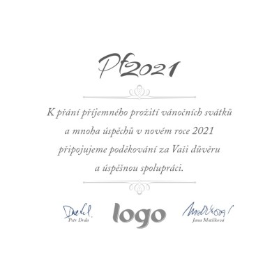 Čtvercová novoročenka 214